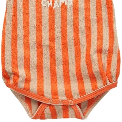 Sproet & Sproet loose romper stripes sesame | babypakje-4