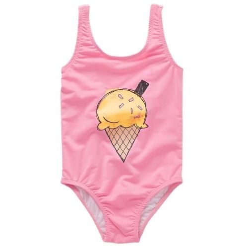 Sproet & Sproet girls swimsuit pink podium pink | badpak-1