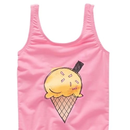 Sproet & Sproet girls swimsuit pink podium pink | badpak-2