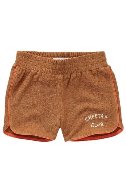 Sproet & Sproet terry sport shorts tabacco tabacco | korte broek