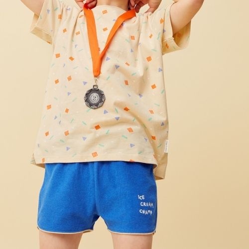 Sproet & Sproet terry sport shorts blue sports blue | korte broek-2