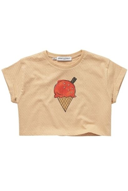 Sproet & Sproet boxy t-shirt ice cream sand | shirt