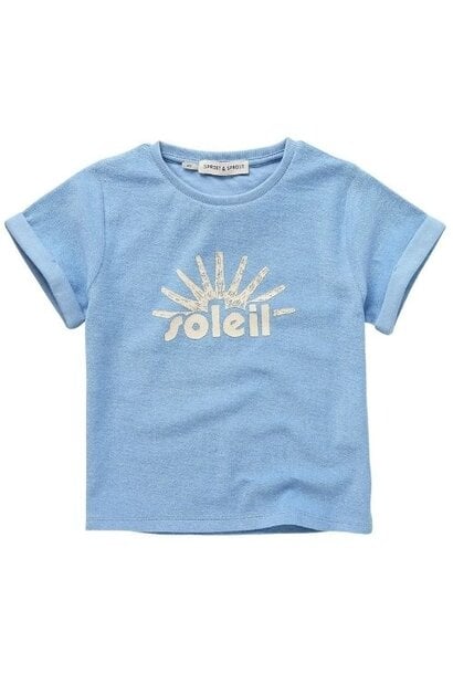 Sproet & Sproet terry t-shirt soleil forever blue | shirt