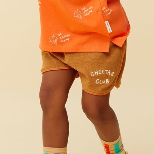 Sproet & Sproet t-shirt ice cream print orange orange sprint | shirt-2