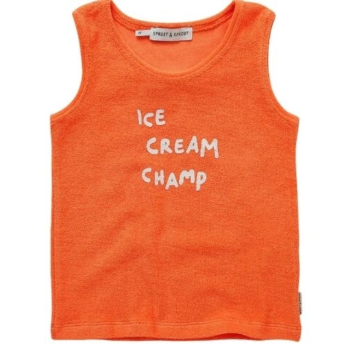 Sproet & Sproet tanktop boys orange orange sprint | shirt-1