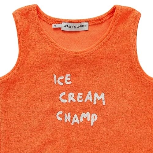 Sproet & Sproet tanktop boys orange orange sprint | shirt-2