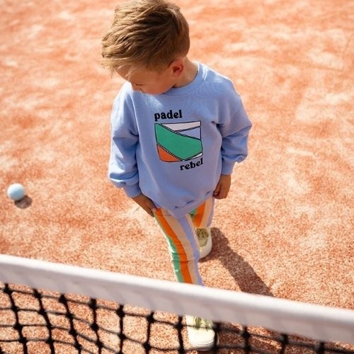 Sproet & Sproet legging multi stripes sand | broek-3