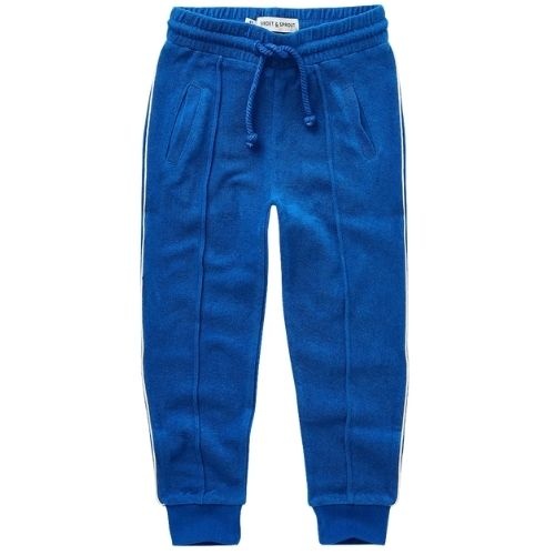Sproet & Sproet terry track pants sports blue | broek-1