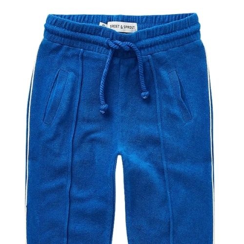 Sproet & Sproet terry track pants sports blue | broek-4