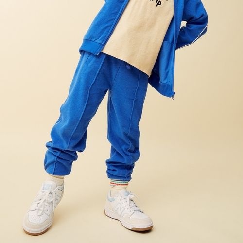 Sproet & Sproet terry track pants sports blue | broek-2