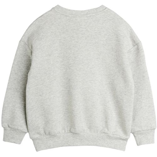 Mini Rodini eyes emb sweatshirt grey melange - trui-6