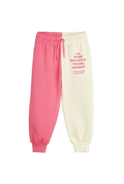 Mini Rodini travel agency split color sp sweatpants multi - broek