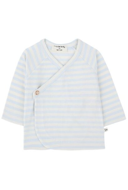 1+ in the family idara misty-blue nb shirt - wikkelvest