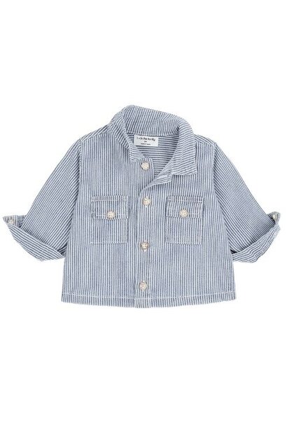 1+ in the family arta denim shirt - blouse