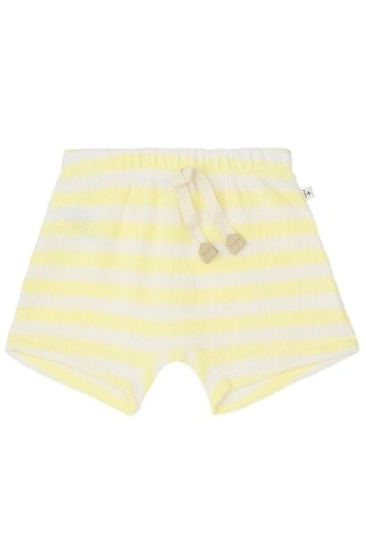 1+ in the family feres pastel-yellow bermuda - korte broek