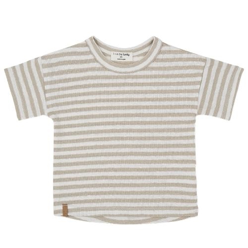1+ in the family saus beige s.sleeve t-shirt - shirt-1