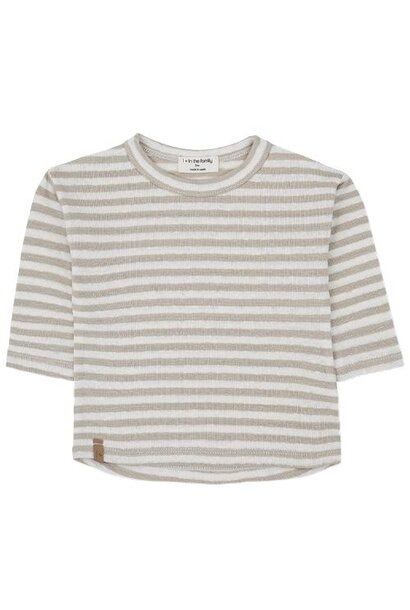 1+ in the family canapost beige l.sleeve t-shirt - longsleeve