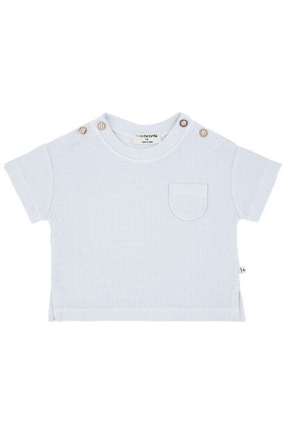 1+ in the family delion misty-blue s.sleeve t-shirt - shirt