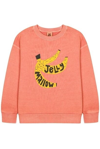 Jelly Mallow banana pigment sweatshirt - trui
