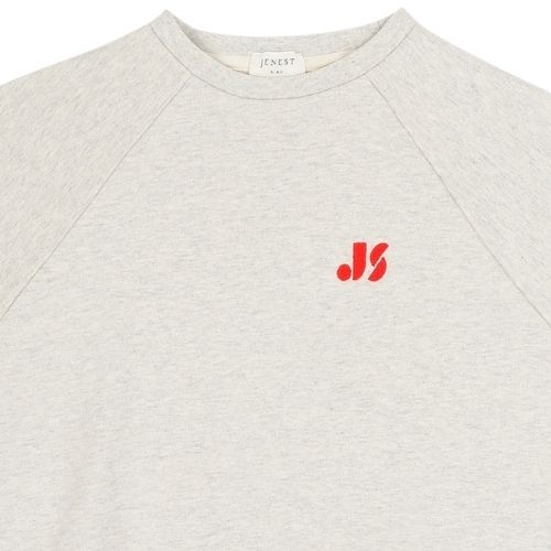 Jenest joey sleeveless sweater grey melange - trui-6