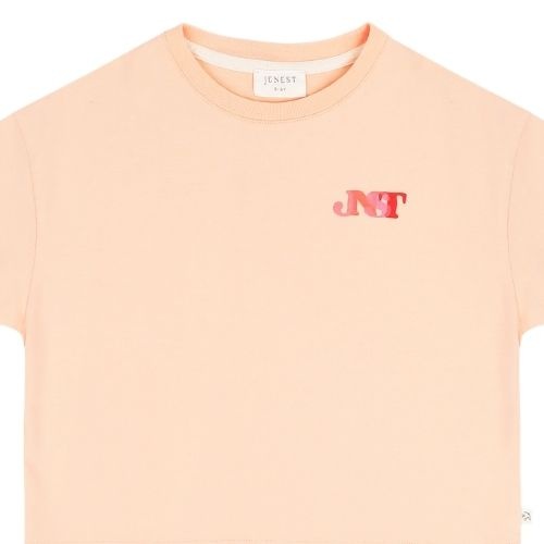 Jenest livia t-shirt peach orange-2