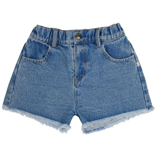 Jenest lilou denim shorts medium wash - korte broek-1