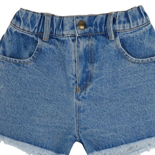 Jenest lilou denim shorts medium wash - korte broek-7