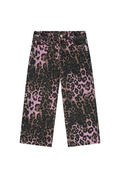 Call me frankie cmf leopard pants pink