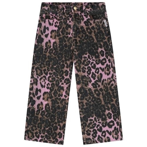 Call me frankie cmf leopard pants pink-1
