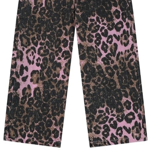 Call me frankie cmf leopard pants pink-5