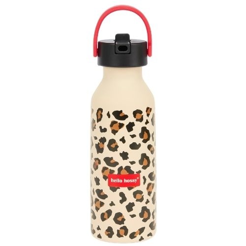 Hello Hossy bottle leopard 350ml - drinkfles-1