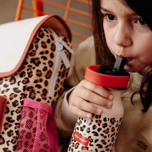 Hello Hossy bottle leopard 350ml - drinkfles-3