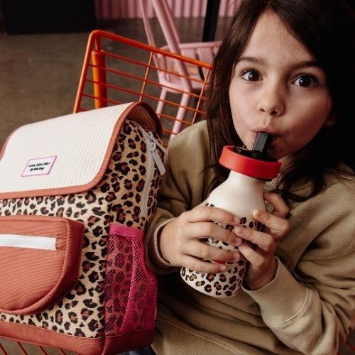 Hello Hossy bottle leopard 350ml - drinkfles-2