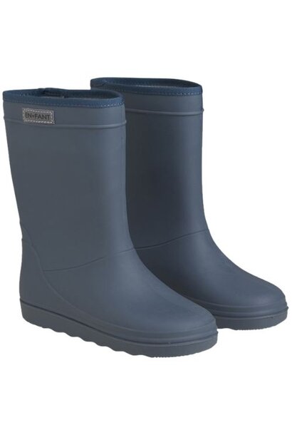 En Fant rain boots solid dark slate - regenlaarzen