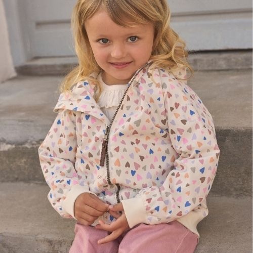 En Fant bomber jacket aop eggnog - jas-3