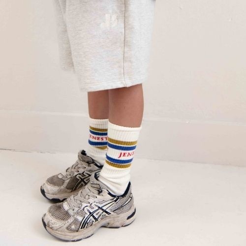 Jenest xavi shorts grey melange - korte broek-5