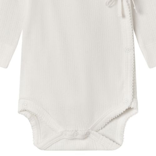 MarMar Copenhagen belita modal pointelle gentle white - romper-4