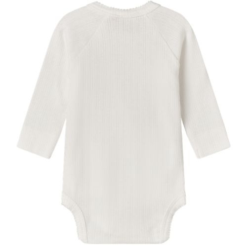 MarMar Copenhagen belita modal pointelle gentle white - romper-5