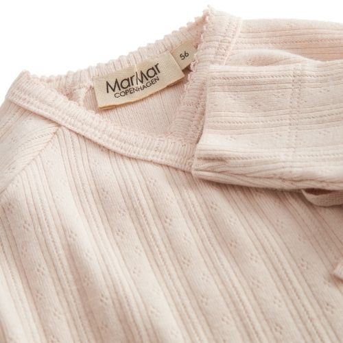 MarMar Copenhagen belita modal pointelle misty pink - romper-5
