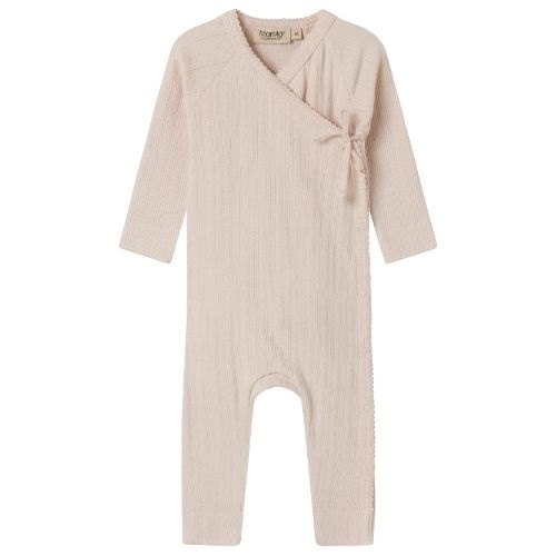 MarMar Copenhagen rula modal pointelle misty pink - romper-1