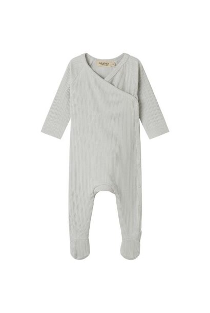 MarMar Copenhagen rubello modal pointelle rib morning dew - romper
