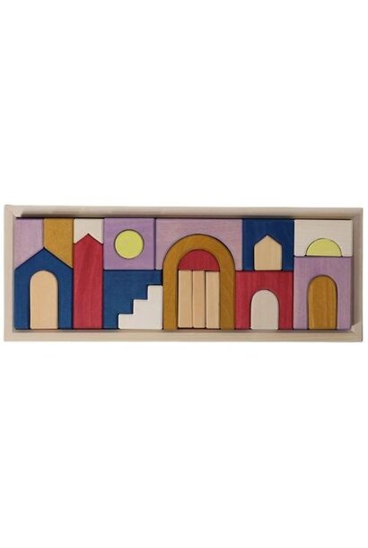 Grimm's tiny art collection - blokkenset panorama