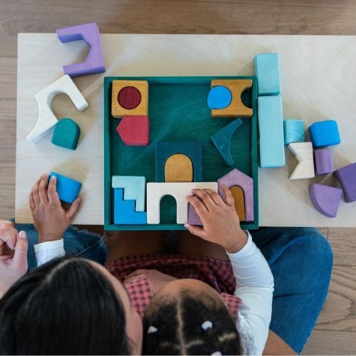 Grimm's tiny art collection - blokkenset floors-6