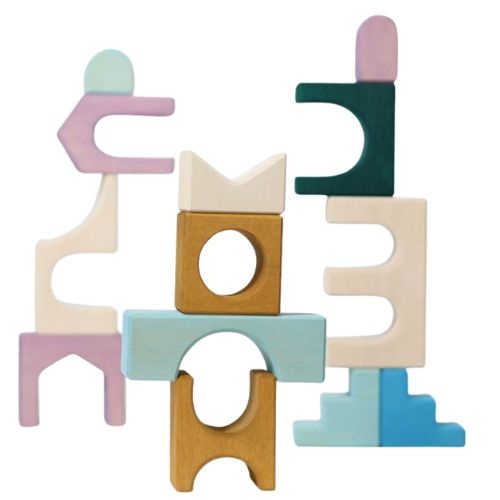 Grimm's tiny art collection - blokkenset floors-10