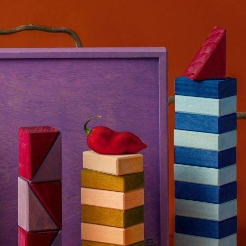 Grimm's tiny art collection - blokkenset rythm-3