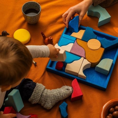 Grimm's tiny art collection - blokkenset wave-4