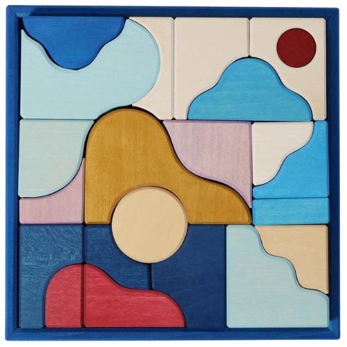 Grimm's tiny art collection - blokkenset wave-1