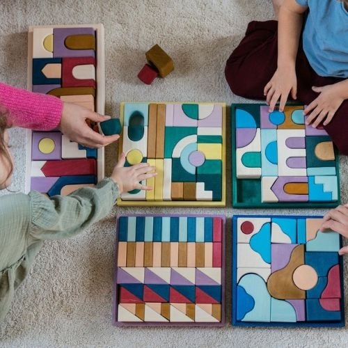 Grimm's tiny art collection - blokkenset movement-9