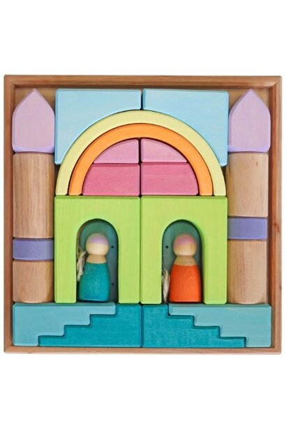 Grimm's bouwset wolken spel - building world cloud play