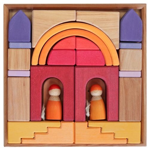 Grimm's bouwset woestijnzand - building world desert sand-1